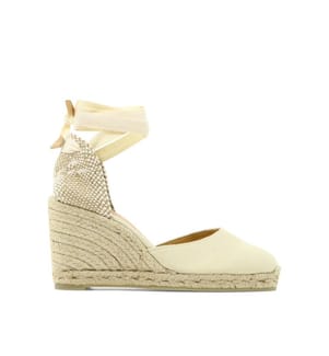 Espadrillas compensate Carina - Avorio