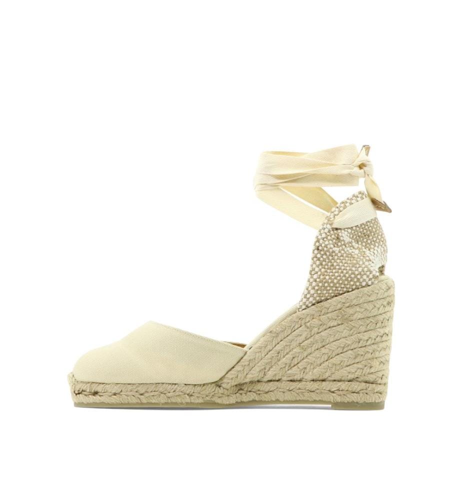 Espadrillas compensate Carina - Avorio
