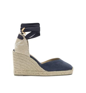 Espadrillas compensate Chiara - Blu