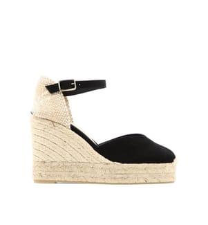 Espadrillas compensate Chiarita - Nero