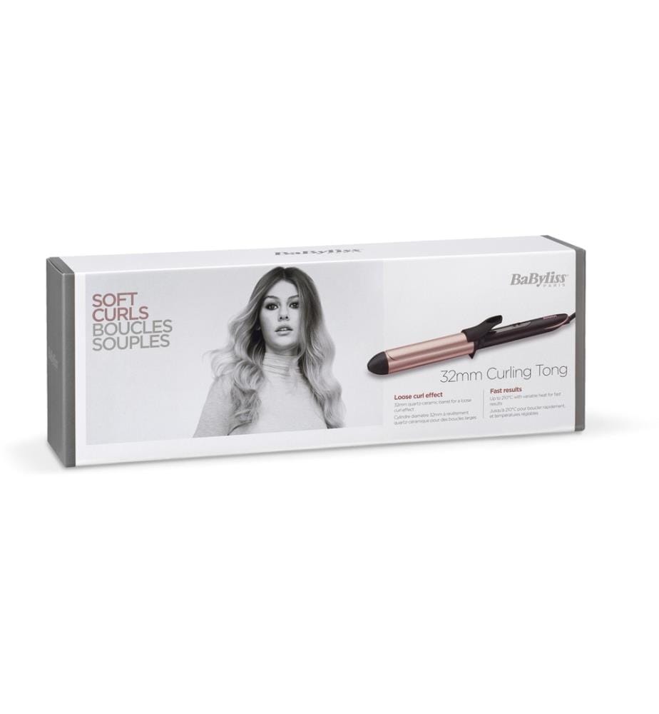 BABYLISS - Lockenstab Rose Quartz C452E Ø 32 mm