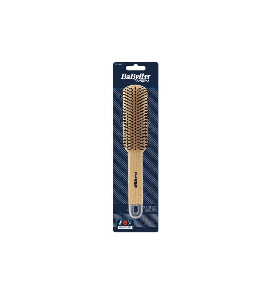 BABYLISS - Haarbürste Holz Kunststoffbürste Braun