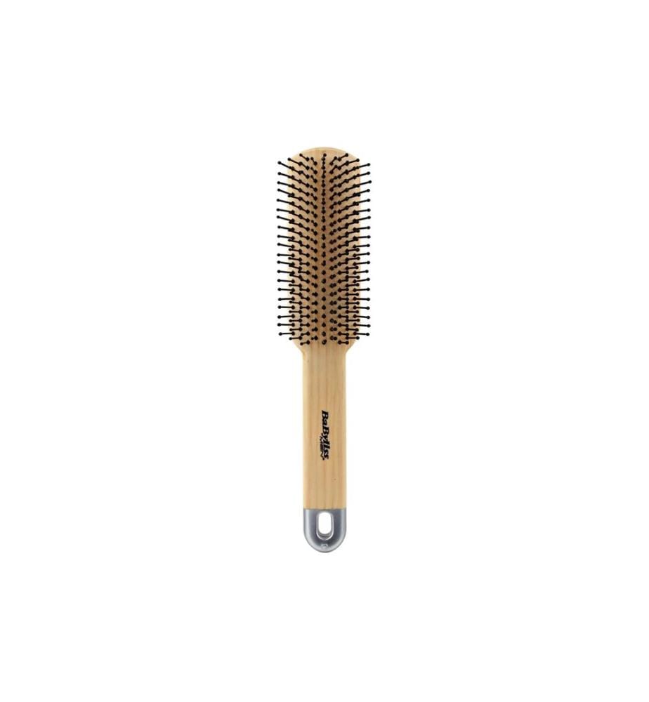 BABYLISS - Haarbürste Holz Kunststoffbürste Braun