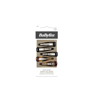 BABYLISS - Pinces à cheveux antidérapantes