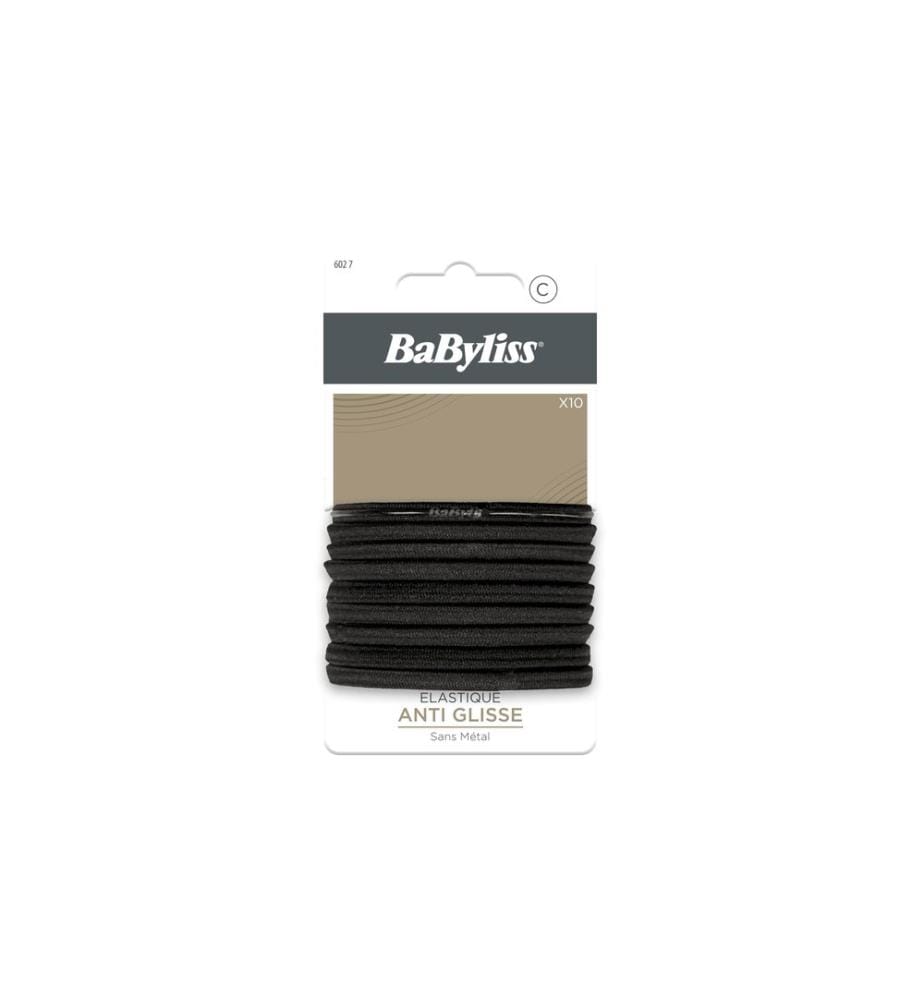BABYLISS - 794602 Haargummi rutschfest 6 mm schwarz