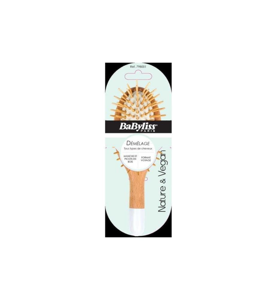 BABYLISS - Holzbürste Holzbürste pneumatisch mit Holznoppen