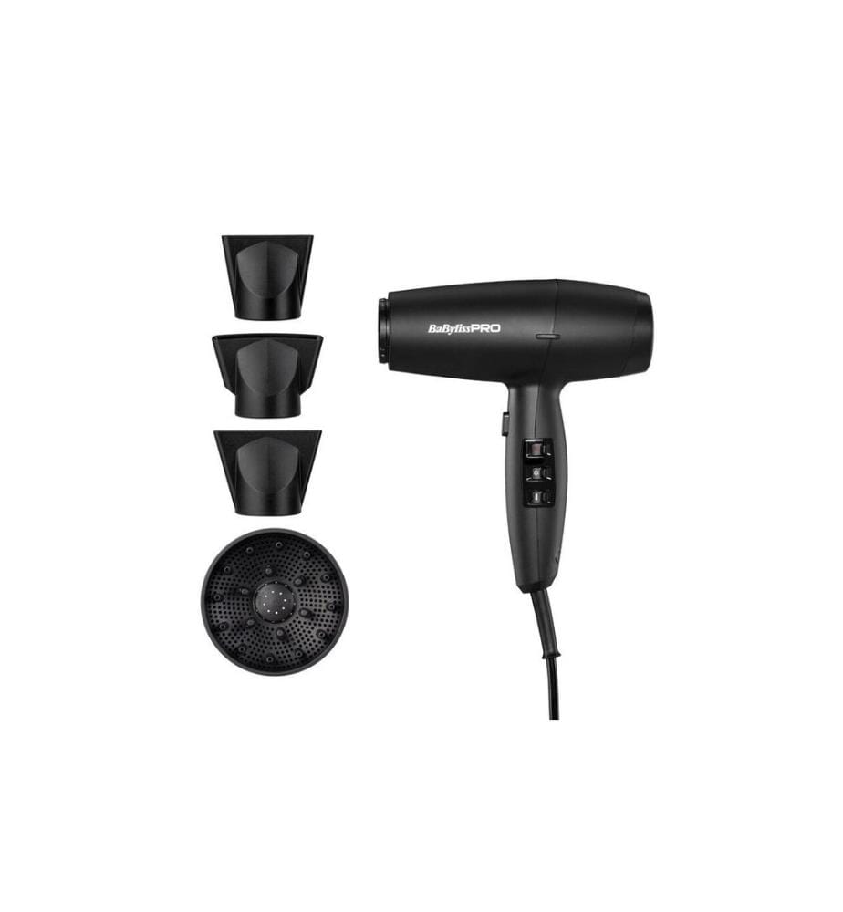 BabylissPRO Hair Dryer Pro Lupia High Speed Black