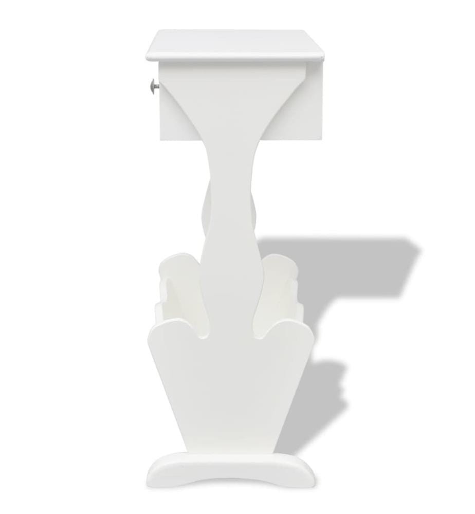 Porte-revues Melrose Blanc