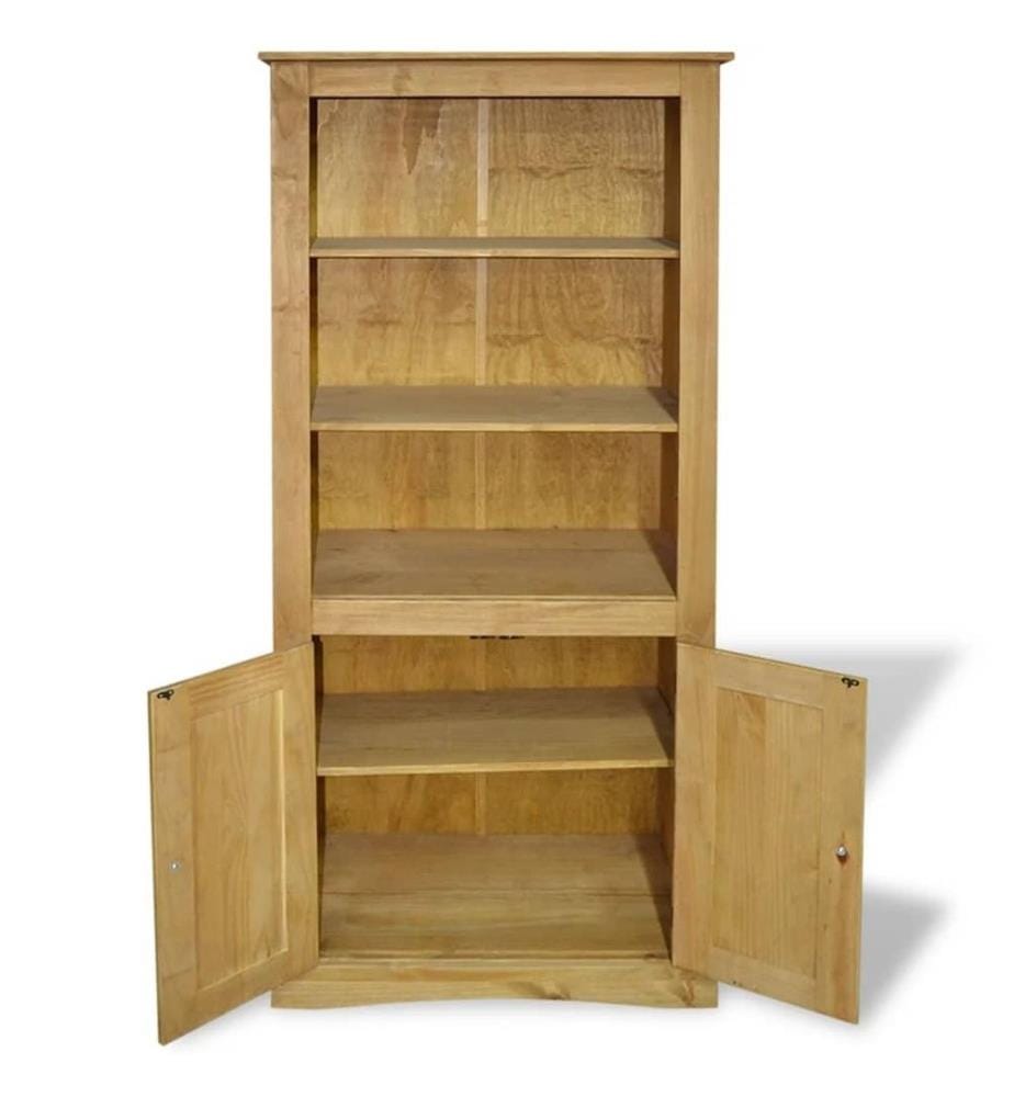 Buffetschrank Mexiko-Stil Kiefernholz 80x40x170 cm