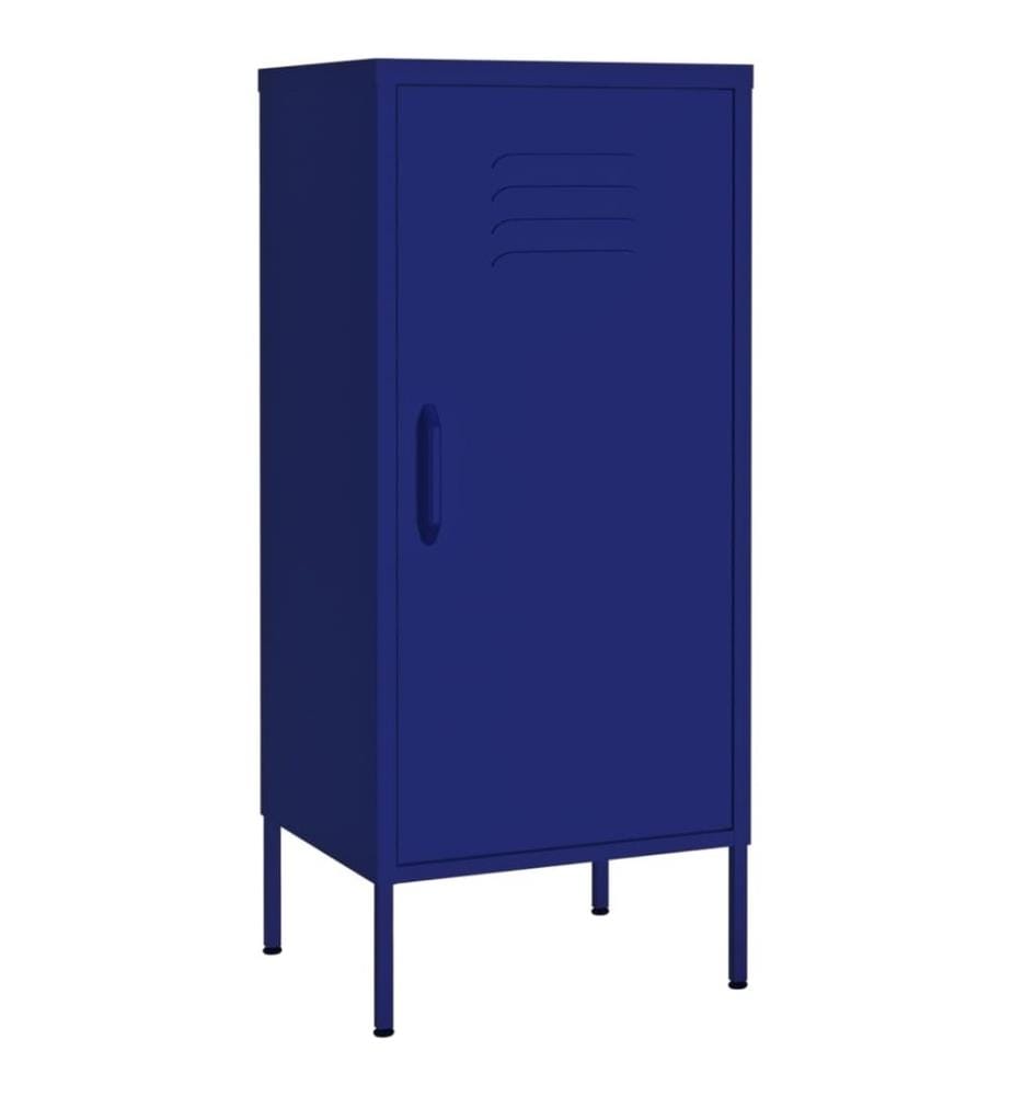Lagerschrank Marineblau 42,5x35x101,5 cm Stahl
