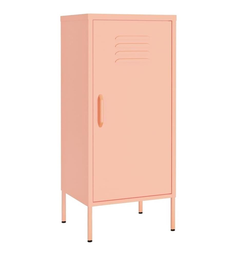 Lagerschrank Rosa 42,5x35x101,5 cm Stahl
