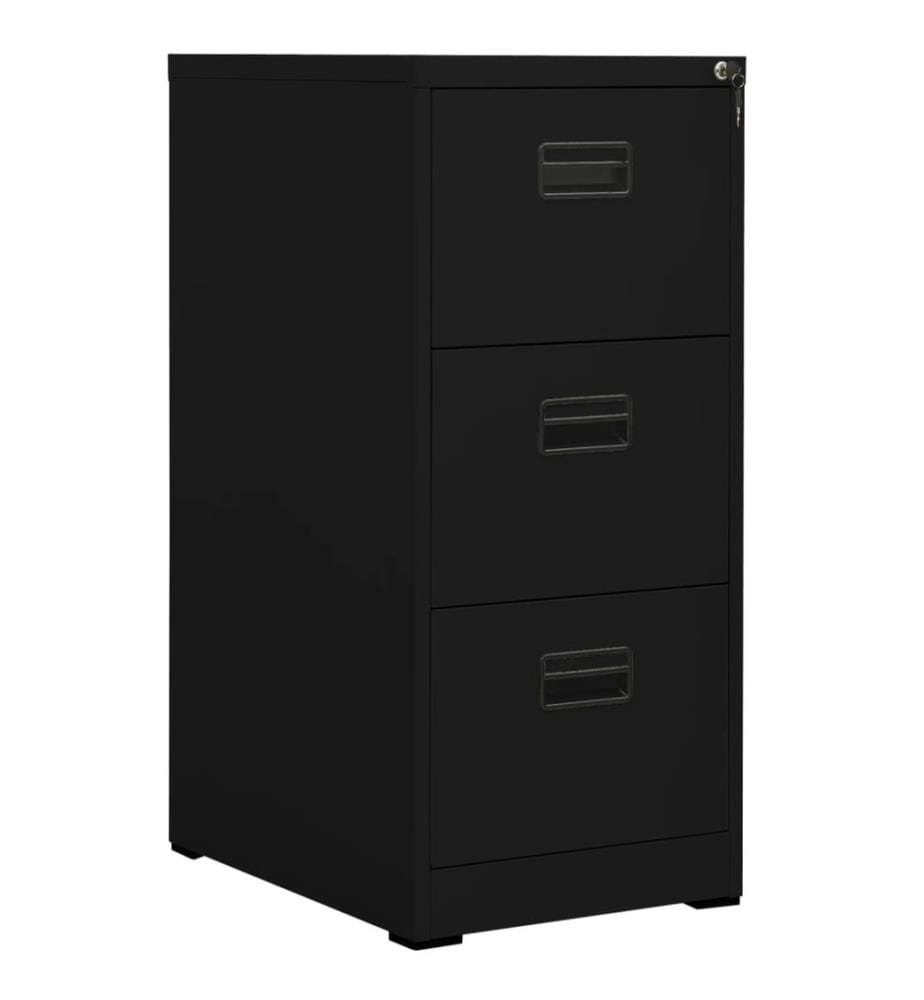 Classeur Noir 46x62x102,5 cm Acier