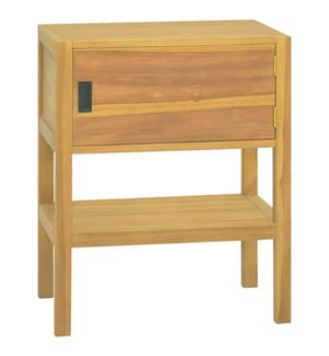 Badschrank 60x40x75 cm Massivholz Teak