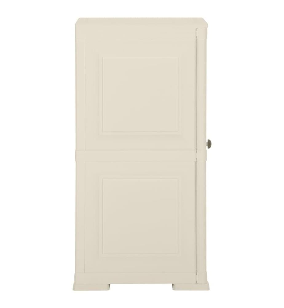 Kunststoffschrank 40x43x85,5 cm Holzdesign Vanilleeis