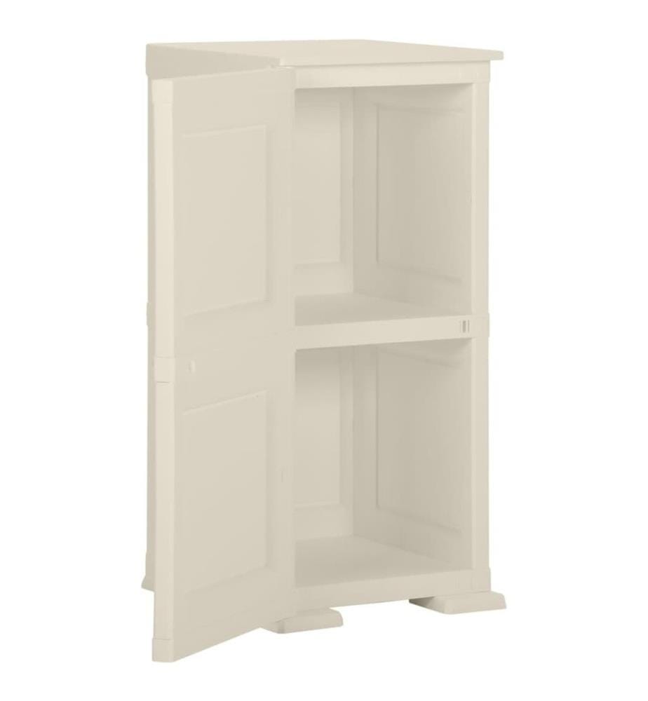 Kunststoffschrank 40x43x85,5 cm Holzdesign Vanilleeis