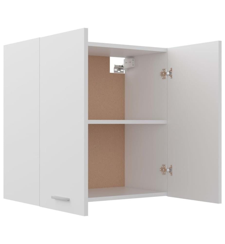 Hängeschrank Weiss 60x31x60 cm Holzwerkstoff