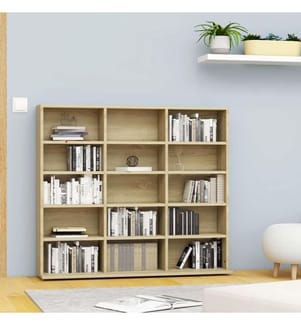 CD-Regal Sonoma-Eiche 102x23x89,5 cm Holzwerkstoff
