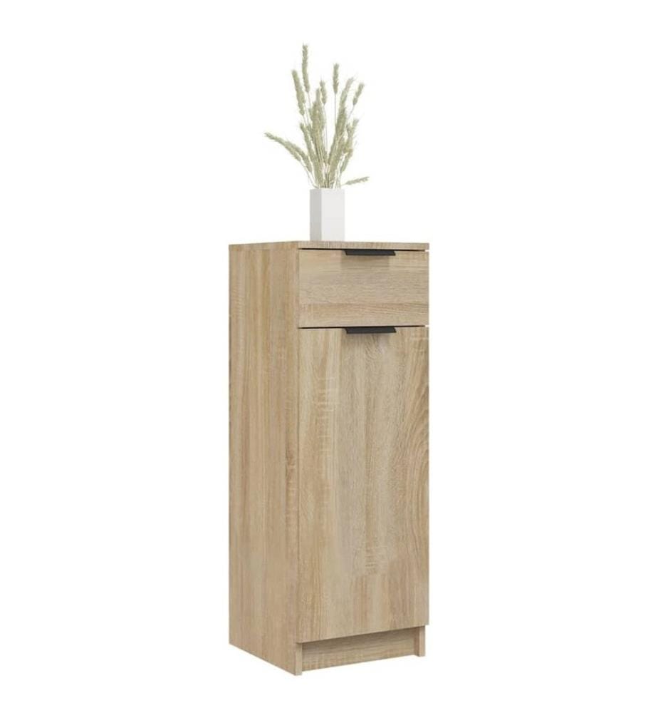 Badschrank Sonoma-Eiche 32x34x90 cm Holzwerkstoff