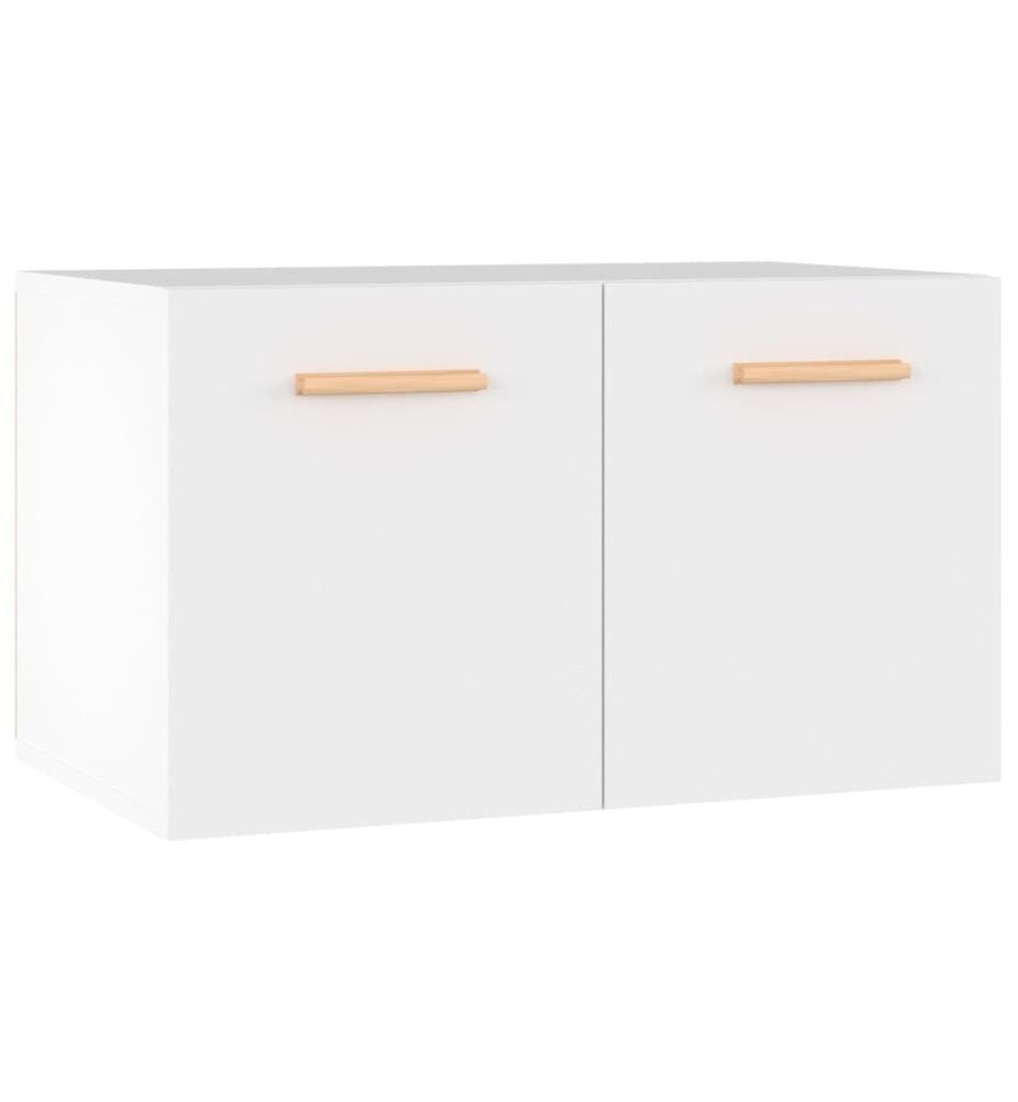 Armoire murale Blanc 60x36,5x35 cm Bois d'ingénierie