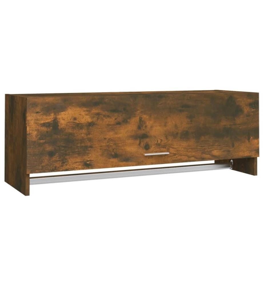 Kleiderschrank Räuchereiche 100x32,5x35 cm Holzwerkstoff
