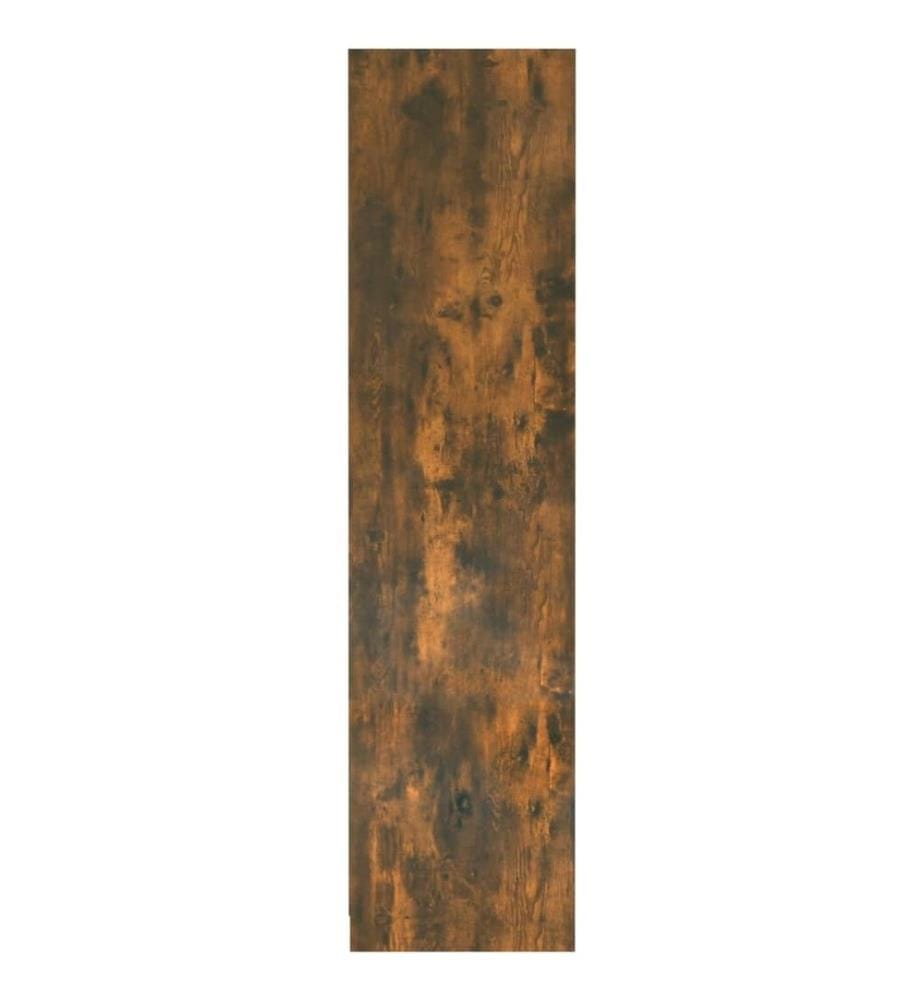 Kleiderschrank Räuchereiche 100x50x200 cm Holzwerkstoff