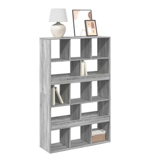 vidaXL Bibliothèque sonoma gris 100x33x156,5 cm bois d'ingénierie