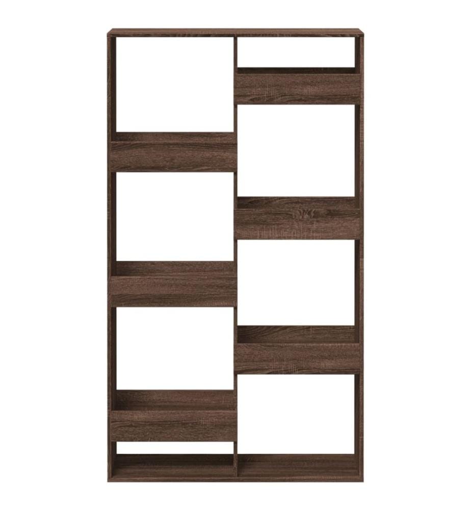 vidaXL Raumteiler Braun Eichen-Optik 100x33x175 cm Holzwerkstoff