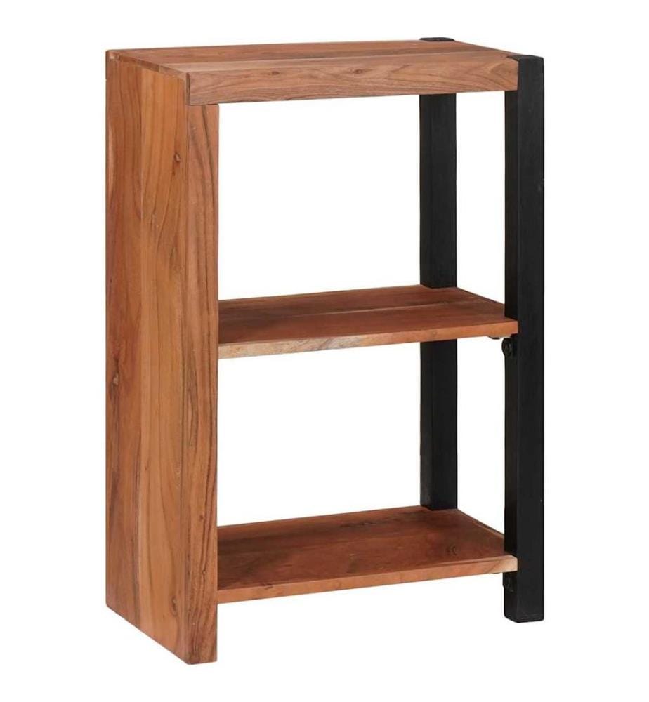 vidaXL Bücherregal Braun 50 x 30 x 75 cm Massivholz Akazie
