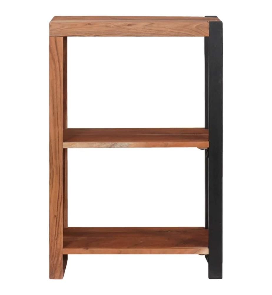 vidaXL Bücherregal Braun 50 x 30 x 75 cm Massivholz Akazie
