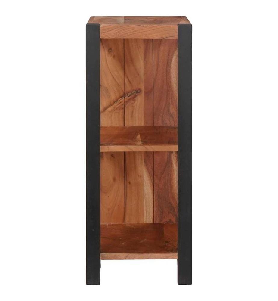 vidaXL Bücherregal Braun 50 x 30 x 75 cm Massivholz Akazie
