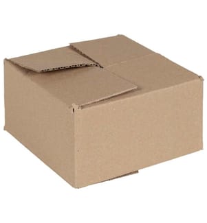 vidaXL Faltbox mit Speicher 50 pcs Natur 15 x 15 x 8 cm Karton