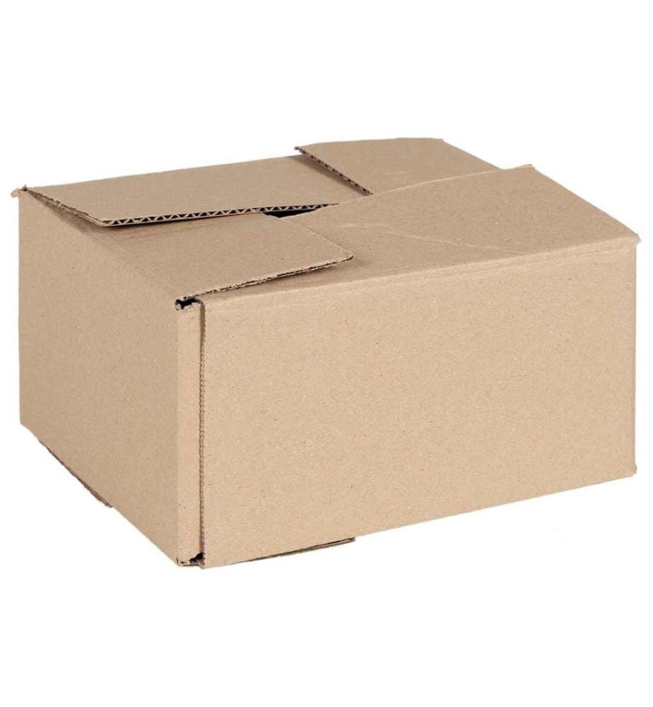 vidaXL Faltbox mit Speicher 50 pcs Natur 20 x 15 x 10 cm Karton