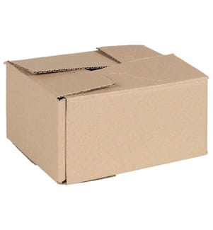 vidaXL Faltbox mit Speicher 50 pcs Natur 20 x 15 x 10 cm Karton