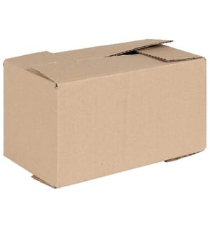 vidaXL Faltbox mit Speicher 50 pcs Natur 24 x 13 x 13 cm Karton