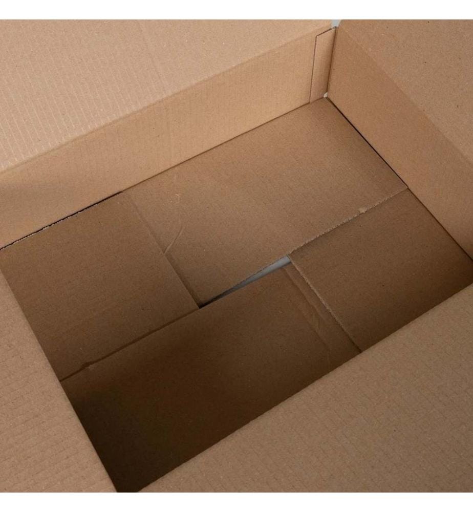 vidaXL Boîte Pliable 50 pcs Naturel 40 x 30 x 10 cm Carton