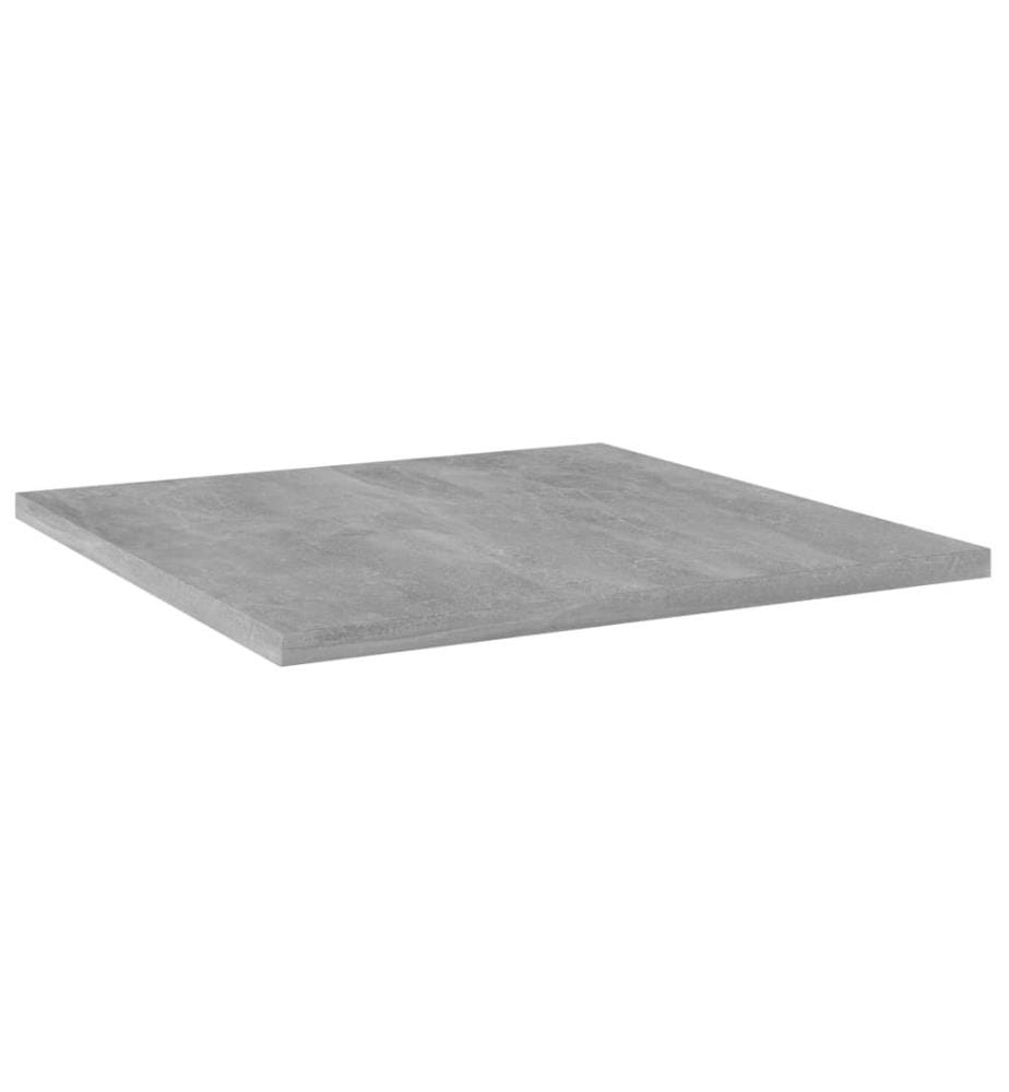 vidaXL Panneaux de bibliothèque 8 pcs gris béton bois d'ingénierie