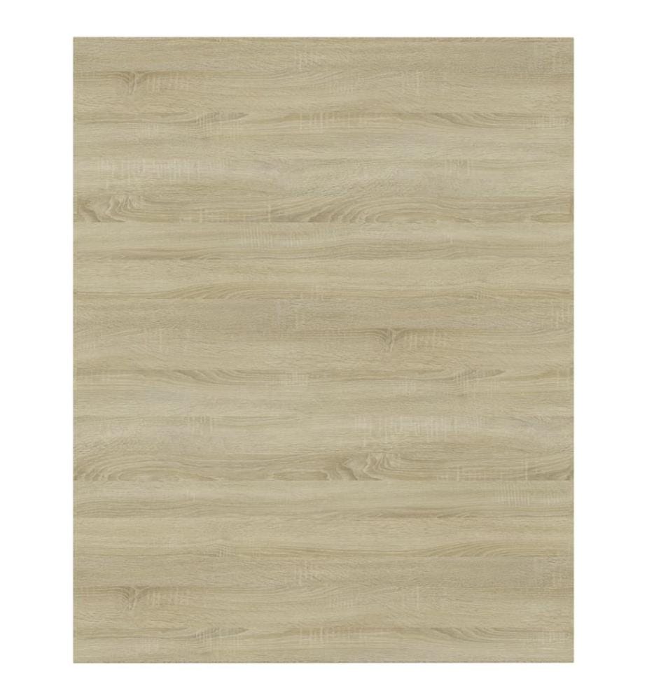 vidaXL Bücherregal-Bretter 8 Stk. Sonoma-Eiche 40x50x1,5 cm