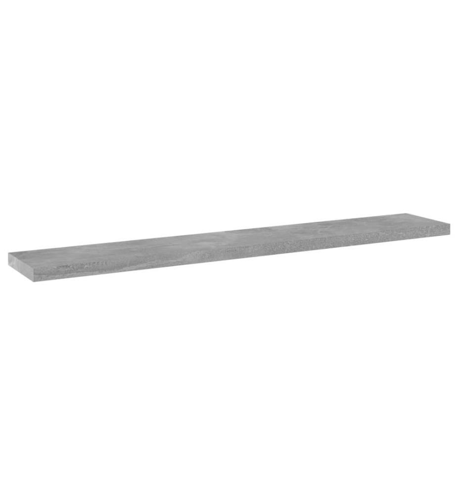 vidaXL Bücherregal-Bretter 8 Stk. Betongrau 60x10x1,5 cm Holzwerkstoff