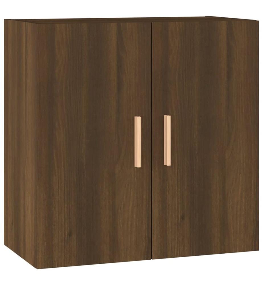 vidaXL Wandschrank Braun Eichen-Optik 60x30x60 cm Holzwerkstoff