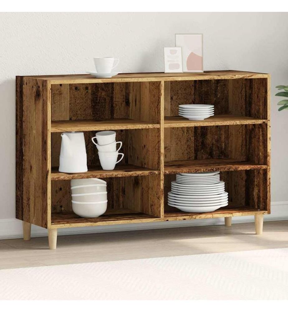 vidaXL Sideboard Altholz-Optik 103,5x35x70 cm Holzwerkstoff
