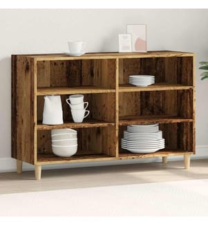 vidaXL Buffet vieux bois 103,5x35x70 cm bois d'ingénierie