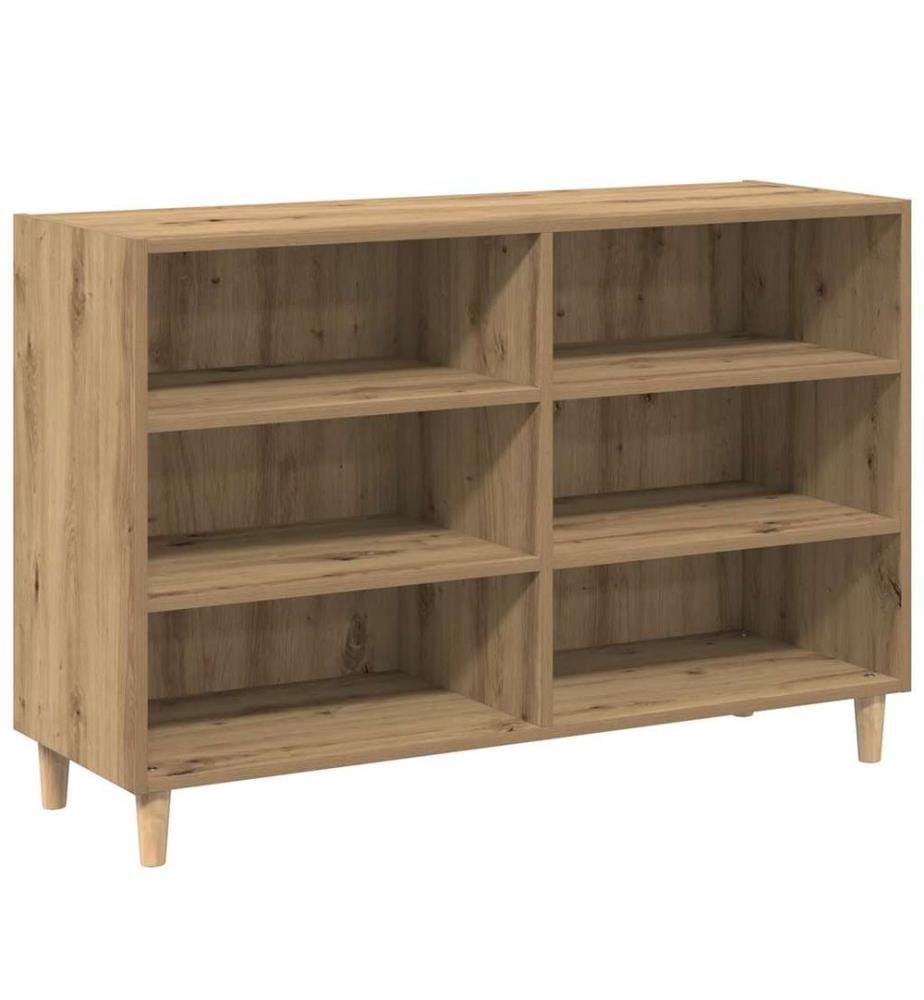 vidaXL Sideboard Artisan-Eiche 103,5x35x70 cm Holzwerkstoff