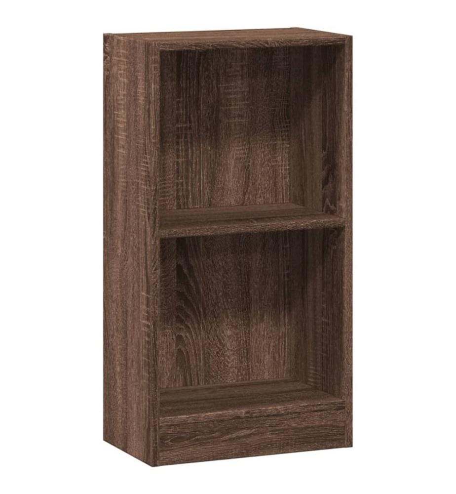 vidaXL Bibliothèque chêne marron 40x24x76 cm bois d'ingénierie