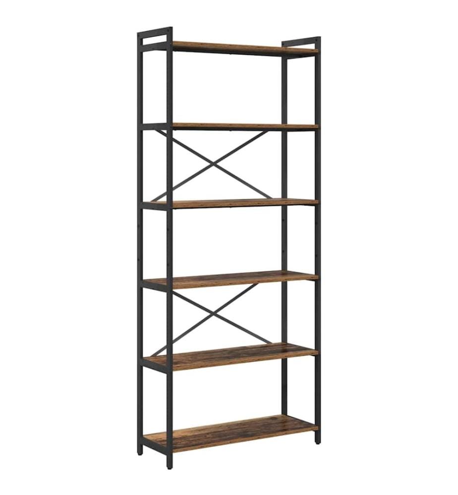 vidaXL Bücherregal Altholz 80 x 30 x 189,5 cm Holzwerkstoff