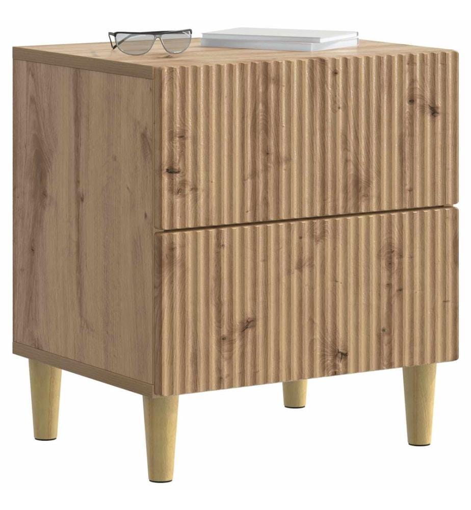 vidaXL Nachttisch Artisan-Eiche 43 x 34,5 x 48 cm Holzwerkstoff