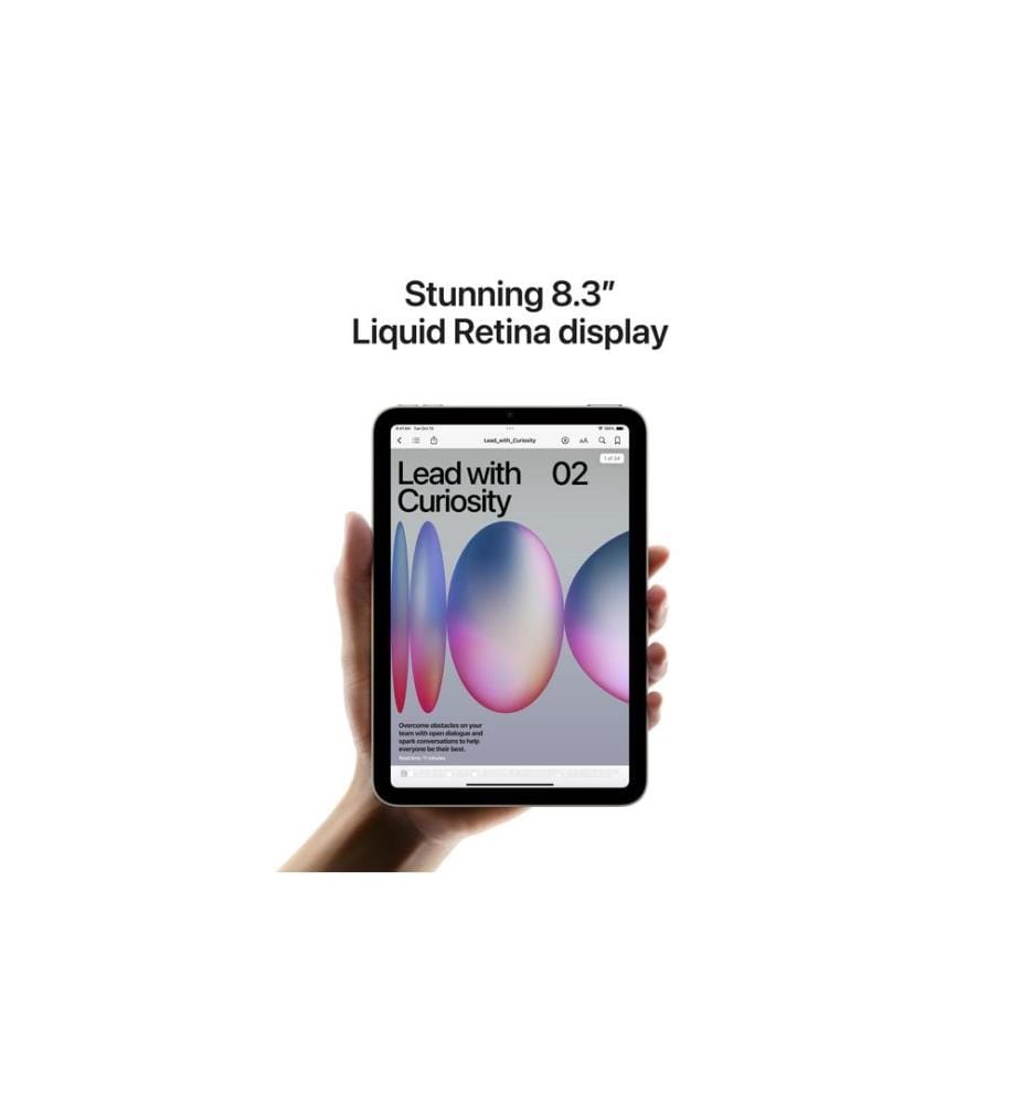 APPLE - iPad mini 2024 Cellular 256 GB gris sidéral