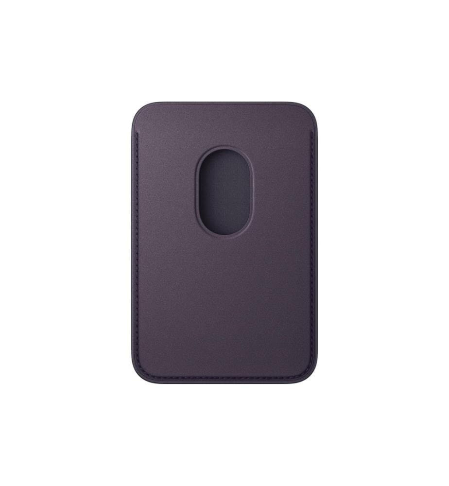 Apple iPhone Fine Woven Wallet mit MagSafe Mitternachtsviolett