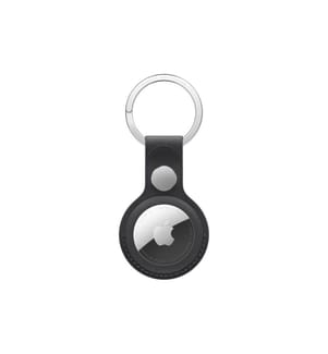 Apple AirTag Schlüsselanhänger aus Feingewebe Schwarz