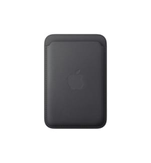 Apple iPhone Fine Woven Wallet mit MagSafe Schwarz