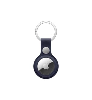Apple AirTag Schlüsselanhänger aus Feingewebe Navy